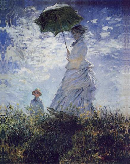 Women with umbrella, Claude Monet